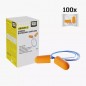ARUSHA CORDED Foam Earplugs – Disposable with Cord (100pcs)