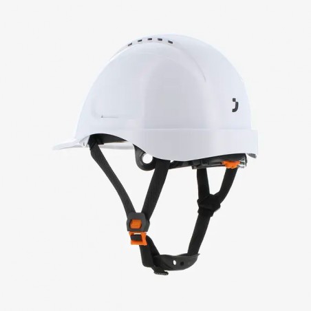 AJUSCO CHINSTRAP Safety Helmet with Vented Shell and 4-Point Chinstrap