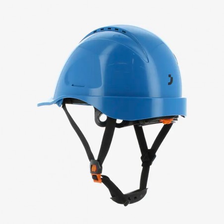 AJUSCO CHINSTRAP Safety Helmet with Vented Shell and 4-Point Chinstrap