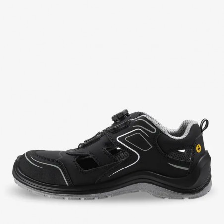 FLOW S1P SANDAL TLS – Metal-Free Safety Sandal with Twist Lock System