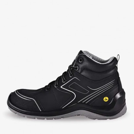 FLOW S3 MID – Metal-Free Mid-Cut S3 ESD Safety Shoe
