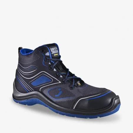 FLOW S1P MID – Metal-Free Mid-Cut ESD Safety Shoe (S1P Rated)