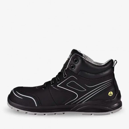 CADOR S3 MID – Mid-Cut S3 ESD Safety Shoe with Steel Toe