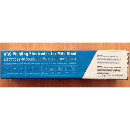 Samurai Welding Electrode Mild Steel E6013 2.5mm x 350mm