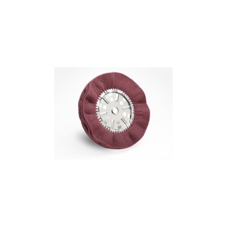 Scotch-Brite™ High Strength Satin Pleated Buff Wheel