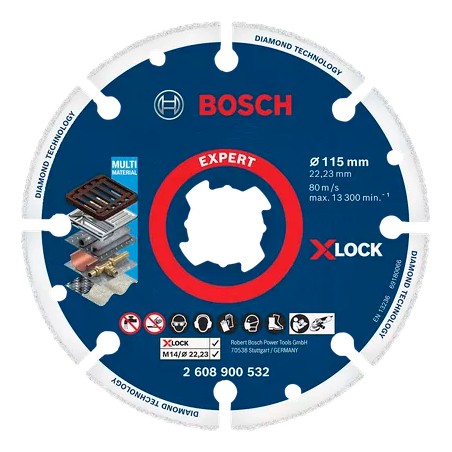 Bosch EXPERT Diamond Metal Wheel Cutting Disc for Small Angle Grinders
