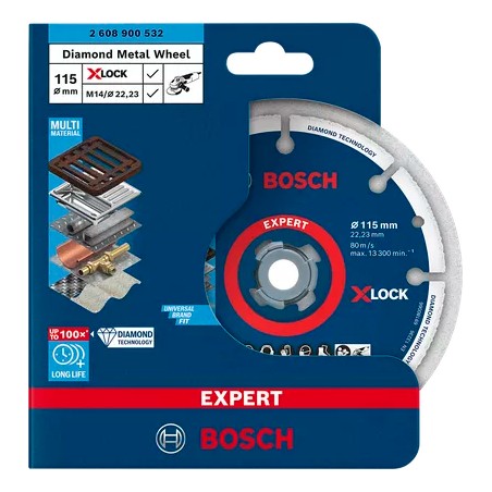 Bosch EXPERT Diamond Metal Wheel Cutting Disc for Small Angle Grinders
