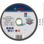 Bosch PRO Stainless Steel and Metal Bonded Cutting Disc – 125 x 1.0 x 16 mm