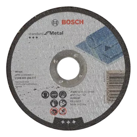 Bosch Standard for Metal Cutting Disc – For Small Angle Grinders