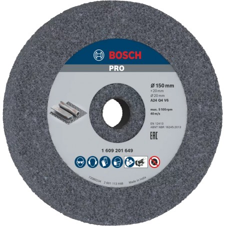 Bosch PRO Metal Grinding Wheel – For Bench Grinders