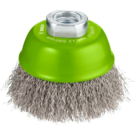 PRO STAINLESS STEEL CLEAN CUP BRUSH – FOR SMALL ANGLE GRINDERS