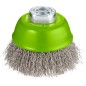 PRO STAINLESS STEEL CLEAN CUP BRUSH – FOR SMALL ANGLE GRINDERS
