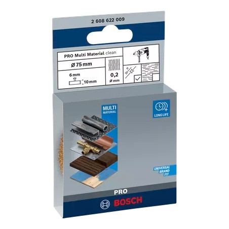 PRO MULTI MATERIAL CLEAN WIRE WHEEL