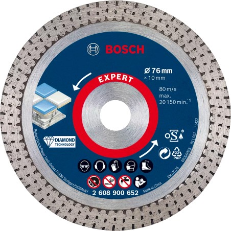 BOSCH EXPERT HARD CERAMIC DIAMOND CUTTING DISC