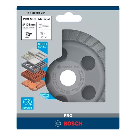 PRO MULTI MATERIAL GRINDING HEAD (FOR CONCRETE GRINDERS)