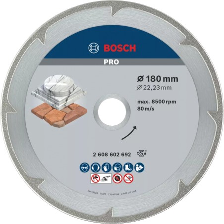 PRO MARBLE DIAMOND CUTTING DISC (FOR LARGE ANGLE GRINDERS)