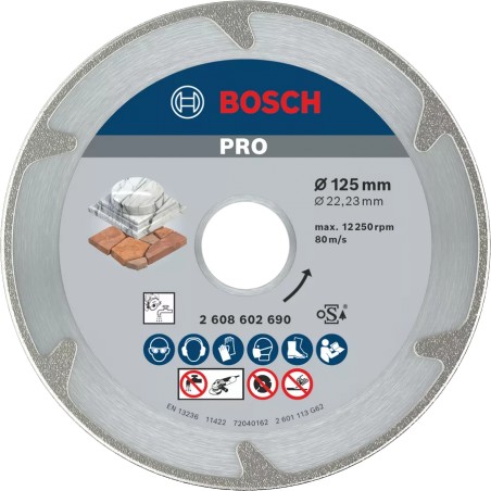 BOSCH PRO ASPHALT DIAMOND CUTTING DISC – 400MM