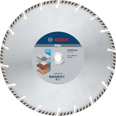 PRO MULTI MATERIAL DIAMOND CUTTING DISC (FOR TABLE SAWS & PETROL SAWS)
