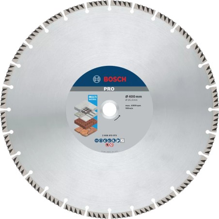 PRO MULTI MATERIAL DIAMOND CUTTING DISC (FOR TABLE SAWS & PETROL SAWS)