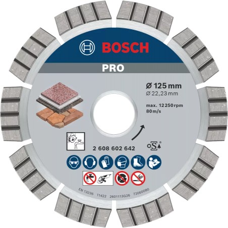 PRO STONE DIAMOND CUTTING DISC (FOR SMALL ANGLE GRINDERS)