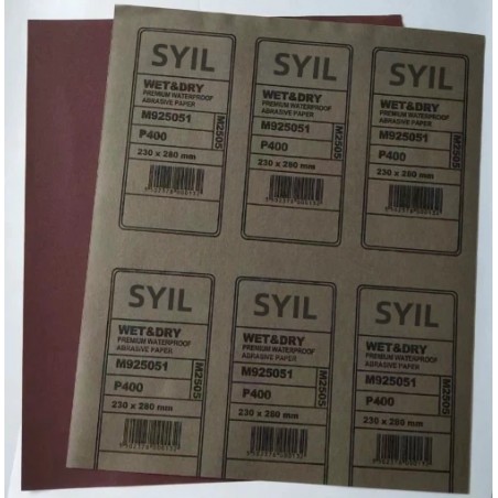 Sanding Sheets – High-Flex Silicon Carbide Sandpaper (230mm x 280mm)