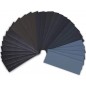 9 × 3.6 Inches Abrasive Paper Sheets – Multi-Grit Silicon Carbide for Wet & Dry Sanding