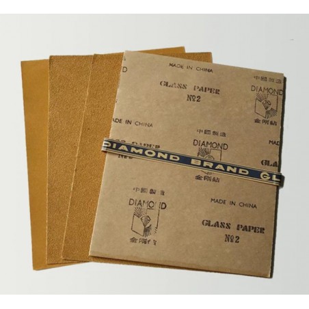 9" × 11" White Corundum Sandpaper Sheets – High-Durability Wet & Dry Abrasive Paper for Glass, Metal, Wood & Plastic