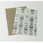 White Sandpaper – Latex-Backed Sheets for Dry Polishing