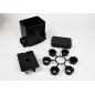 Modulink™ 880MP Series Rectangular Plastic Floor Box