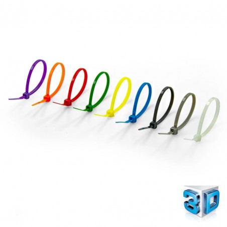 Tork Colored Cable Ties – Polyamide 6.6 – High Strength – Various Sizes