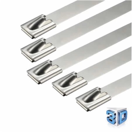 Tork Stainless Steel Cable Ties – AISI 304 & 316 – High Temperature & UV Resistant