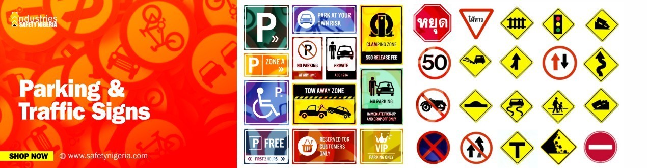 Buy Parking and Traffic Signs Online | Suppliers in Nigeria | Shop