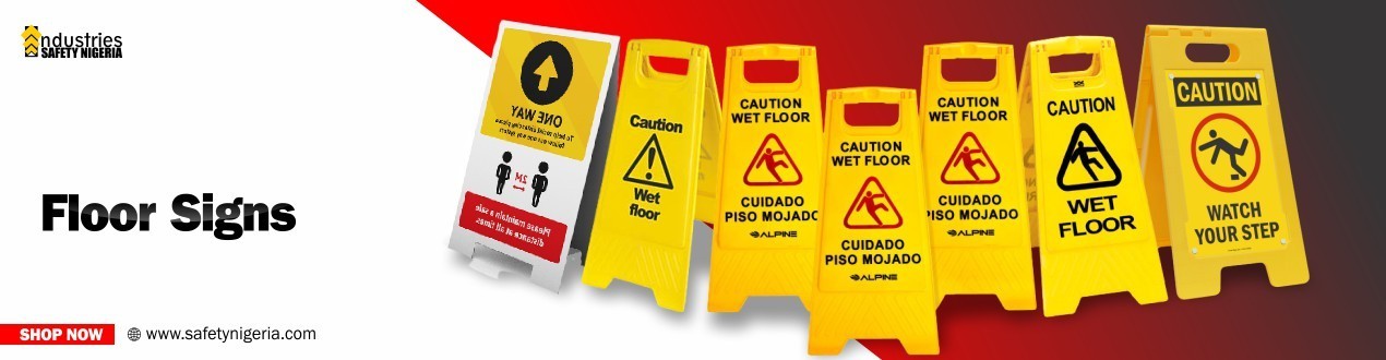 Buy Floor Signs Online - Safety Signs Suppliers in Nigeria Shop