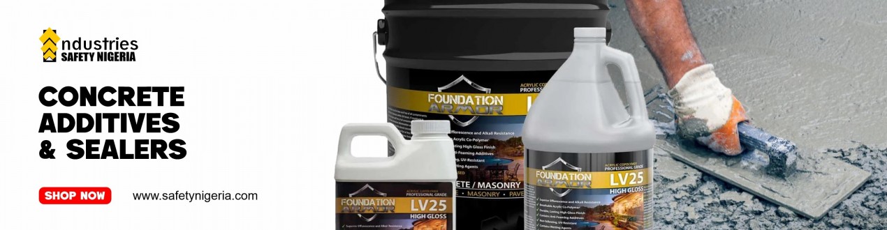 Concrete Additives & Sealers in Nigeria | Strengthening & Waterproofing Solutions