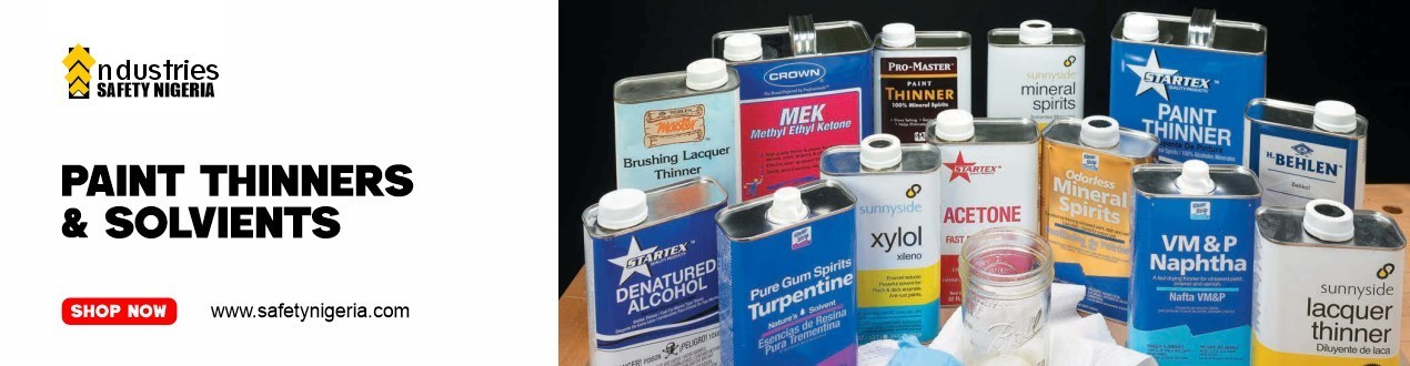 Buy Paint Thinners & Solvents in Nigeria | Industrial Degreasers & Cleaners