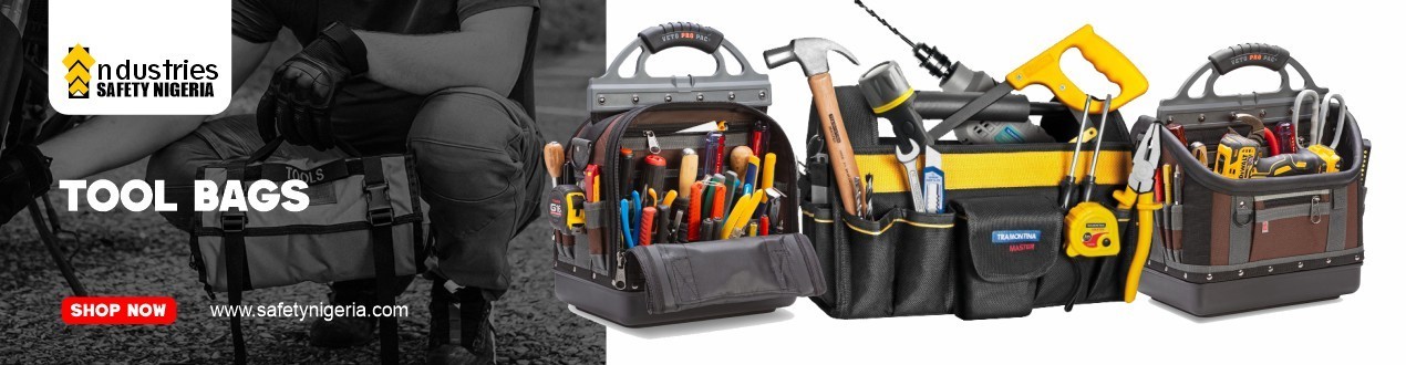 Tool Bags in Nigeria | Durable Tool Storage | Industry Safety Nigeria