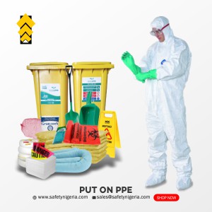 things-to-know-while-buying-spill-kits-in-Nigeria-put-on-ppe