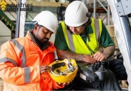 Preventing Head Injuries in Overhead Work Zones and Areas with Moving Machinery